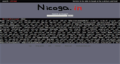 Desktop Screenshot of en.nicoga.in